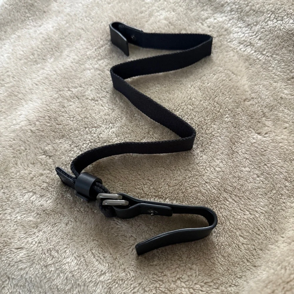 NWT Timbuk2 Black Adjustable Invisible belt for jeans